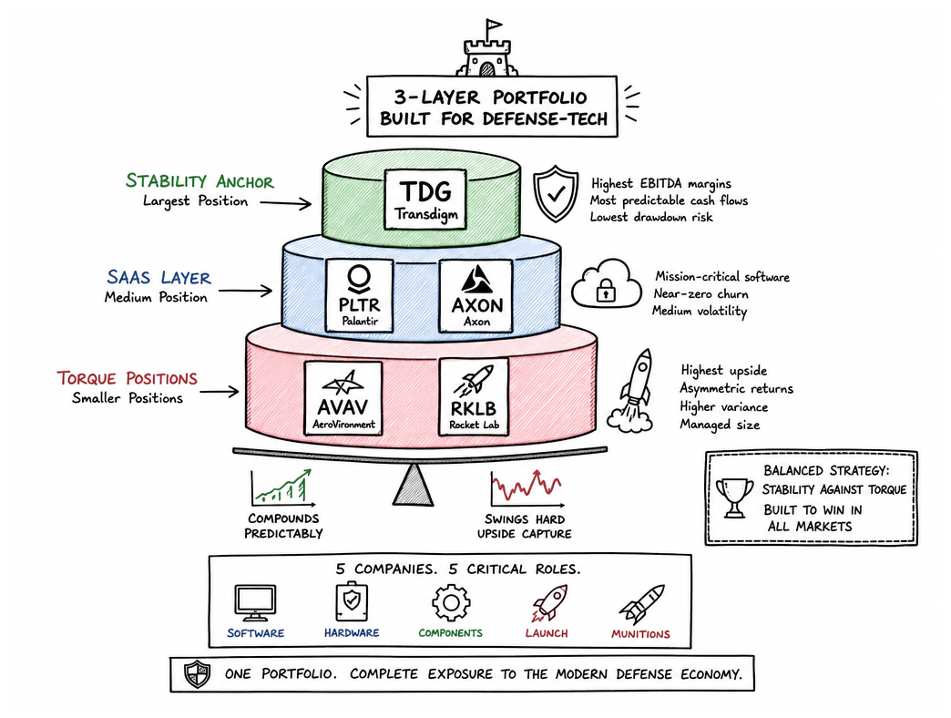 The Fortress Barbell Portfolio Structure