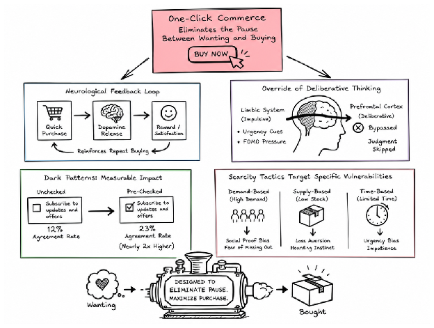 How One-Click Commerce Rewires Purchase Decisions