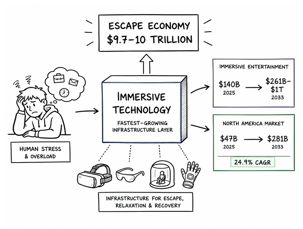 Immersive Tech Within the Escape Economy