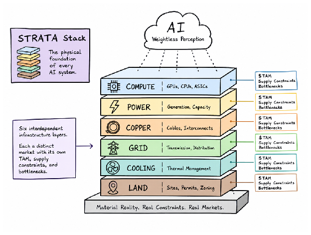 AI's Physical Infrastructure: The STRATA Stack