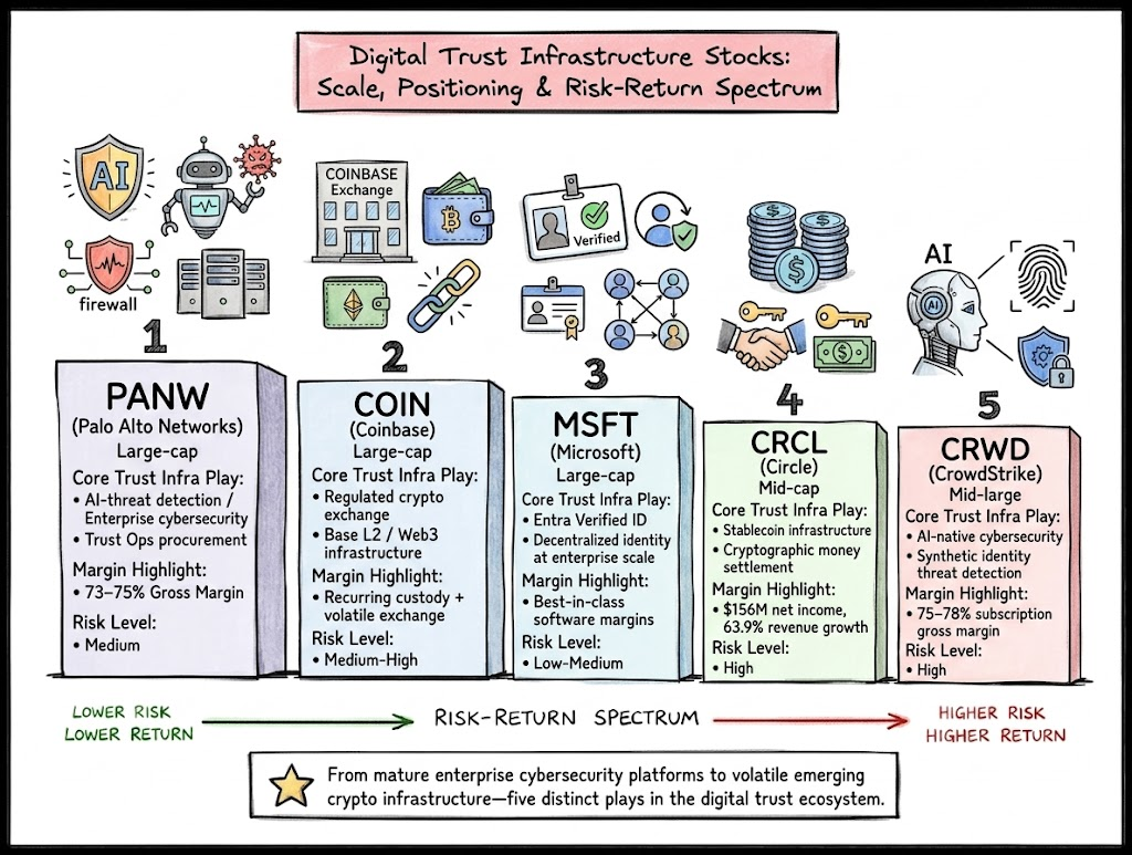 Top 5 Trust Infrastructure Stocks — Ranked Recommendations